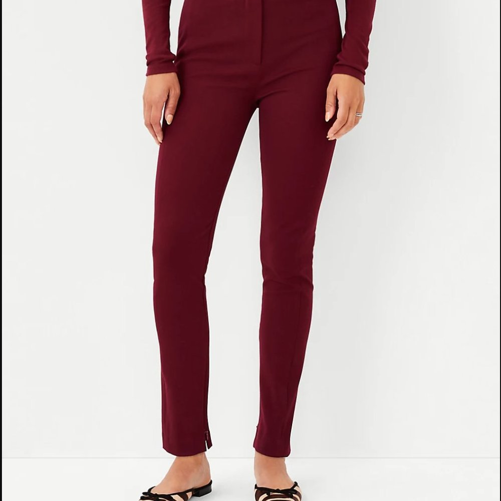 Ann Taylor Petite Audrey Pant in Bi-Stretch, Size 8